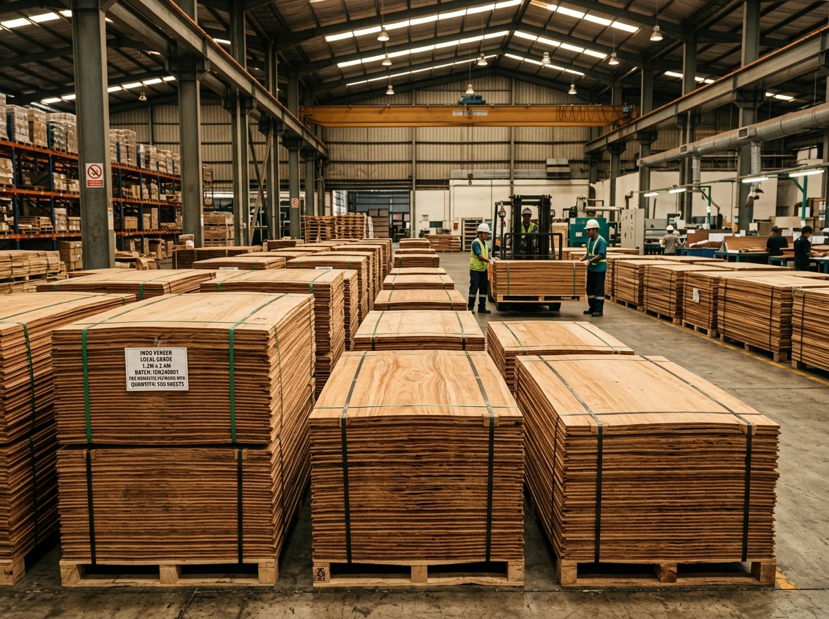 Veneer Kualitas Lokal Industri Plywood